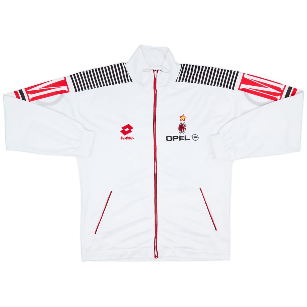 1995-96 AC Milan Lotto Track Jacket - 10/10 - (XL)