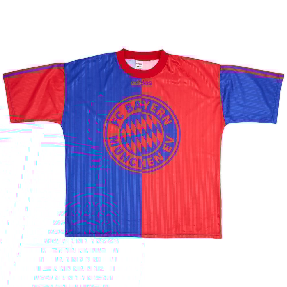 1995-96 Bayern Munich adidas Training Shirt - 8/10 - (XL)