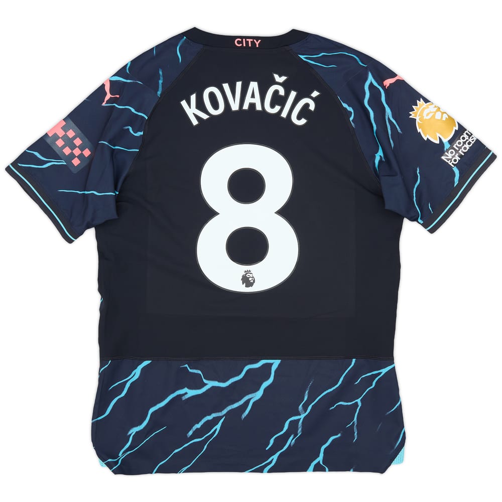 2023-24 Manchester City Match Issue Third Shirt Kovacic #8