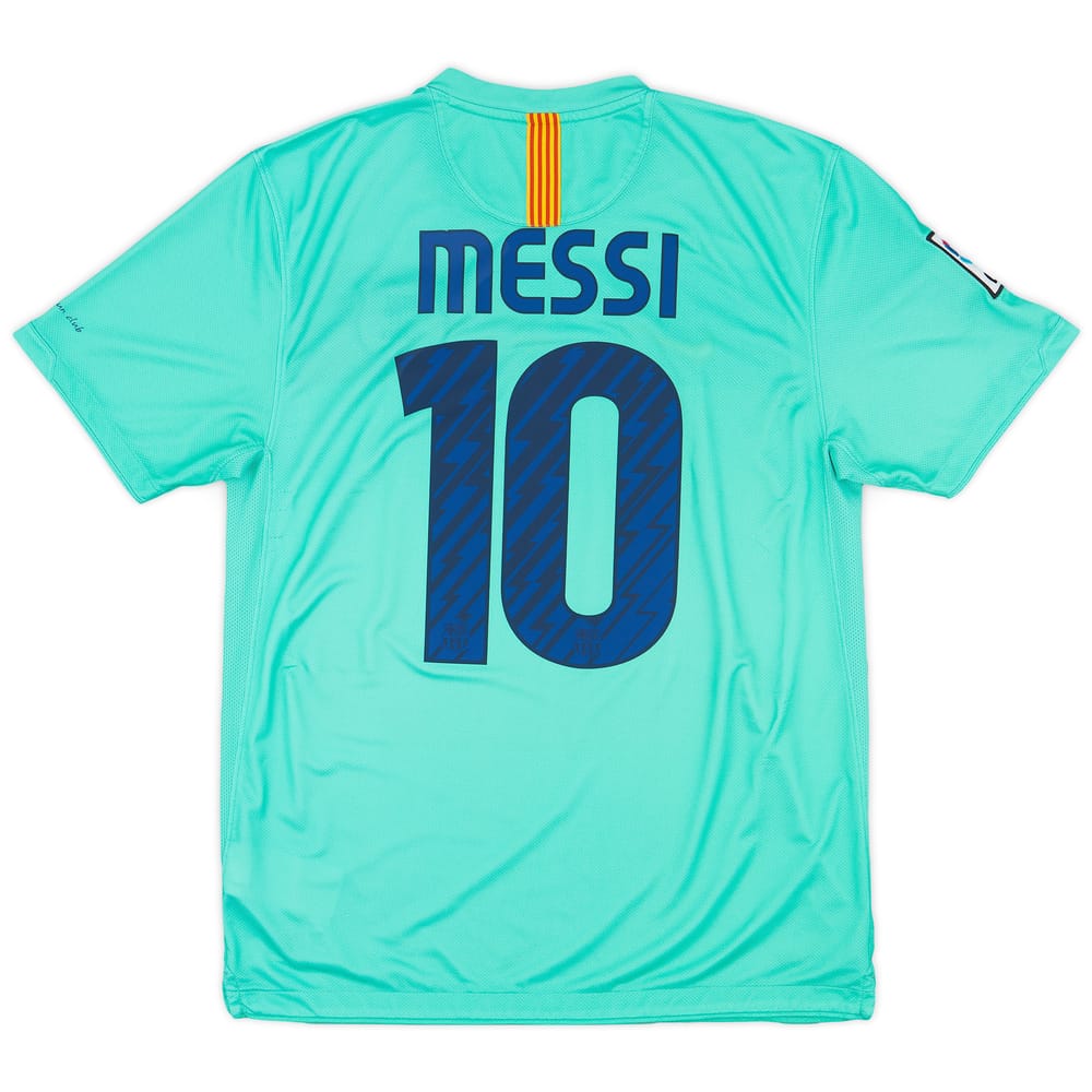 2010-11 Barcelona Away Shirt Messi #10 - 9/10 - (M)