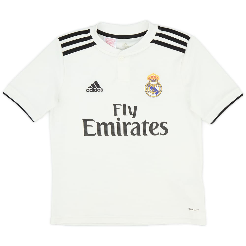 2018-19 Real Madrid Home Shirt - 8/10 - (S.Boys)