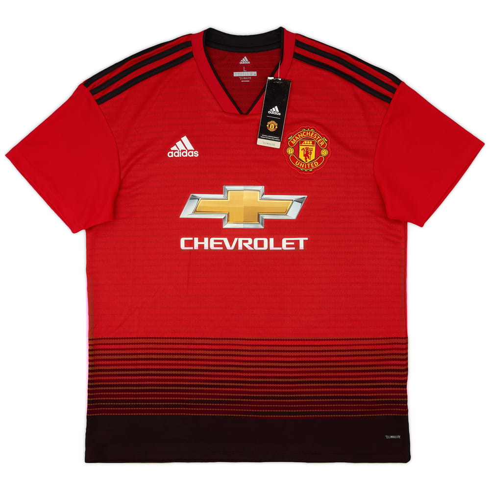2018-19 Manchester United Home Shirt (L)