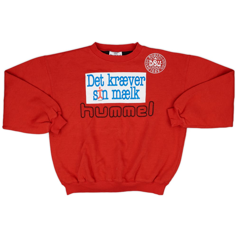 1996-98 Denmark Hummel Sweat Top - 8/10 - (M)