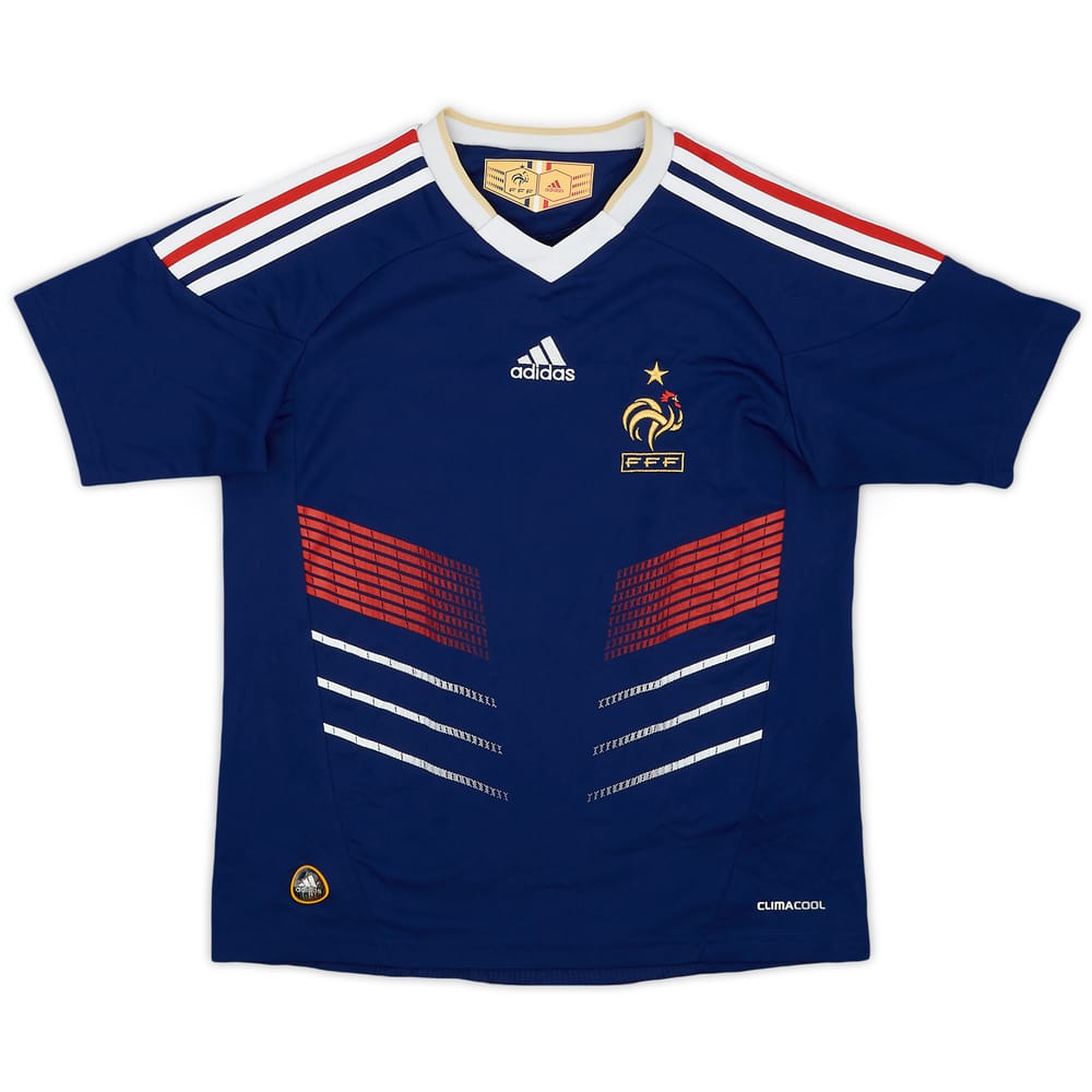 2009-10 France Home Shirt - 8/10 - (M.Boys)