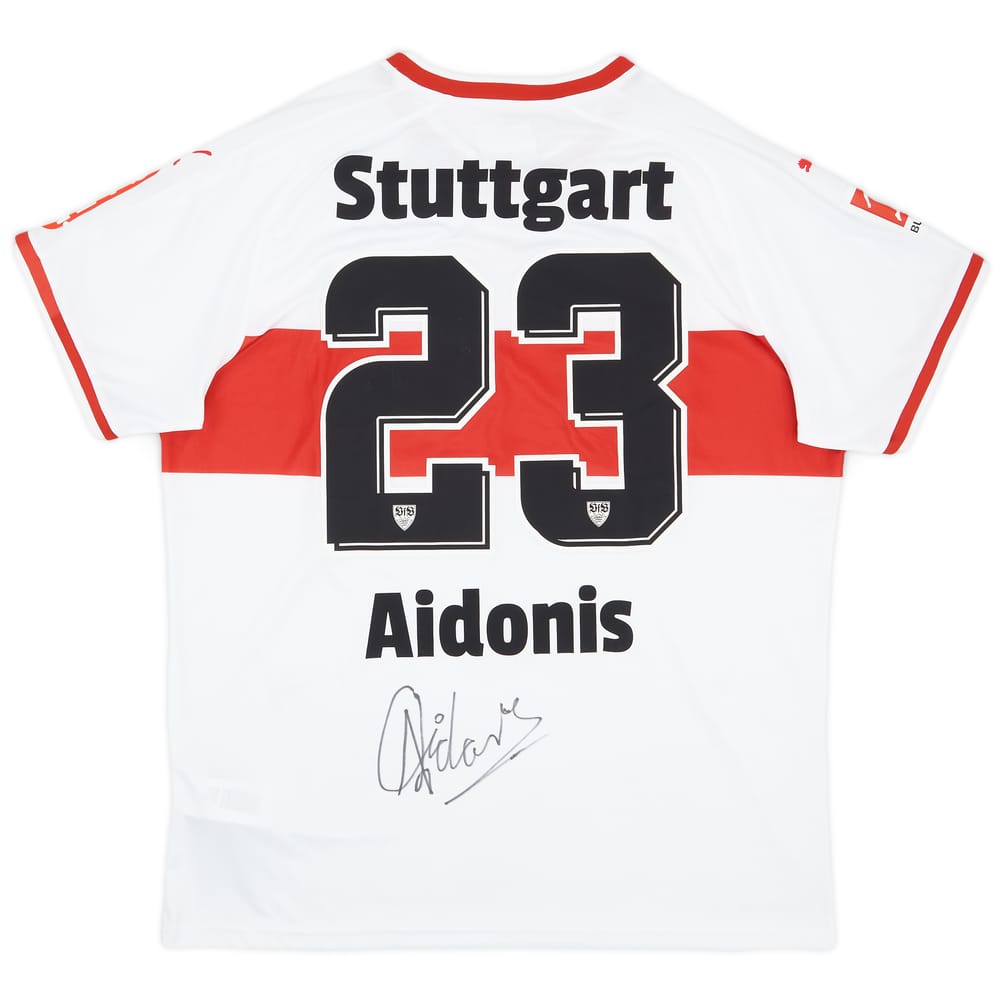 2018-19 Stuttgart Signed Home Shirt Aidonis #23 (XL)