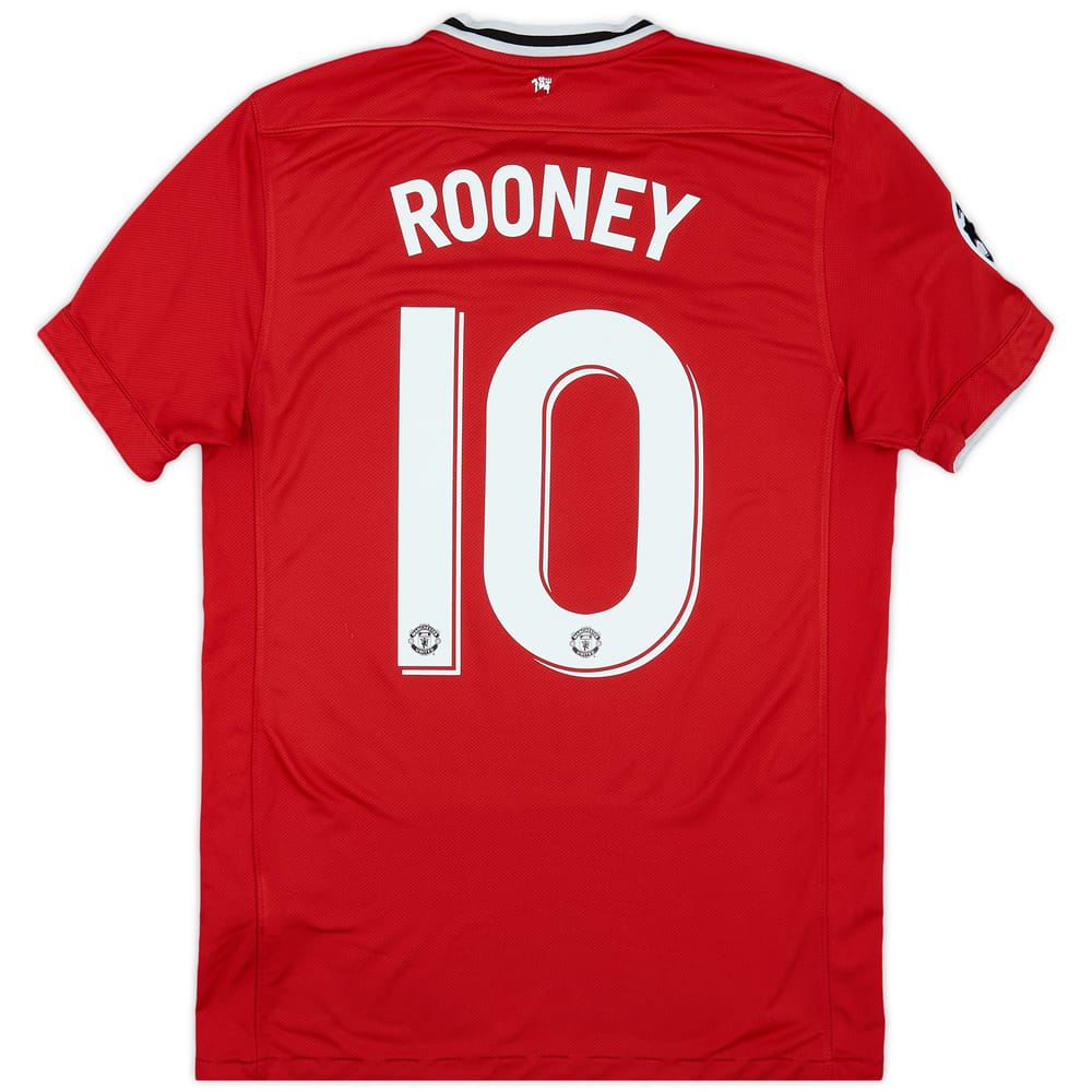 2011-12 Manchester United Home Shirt Rooney #10 - 5/10 - (M)