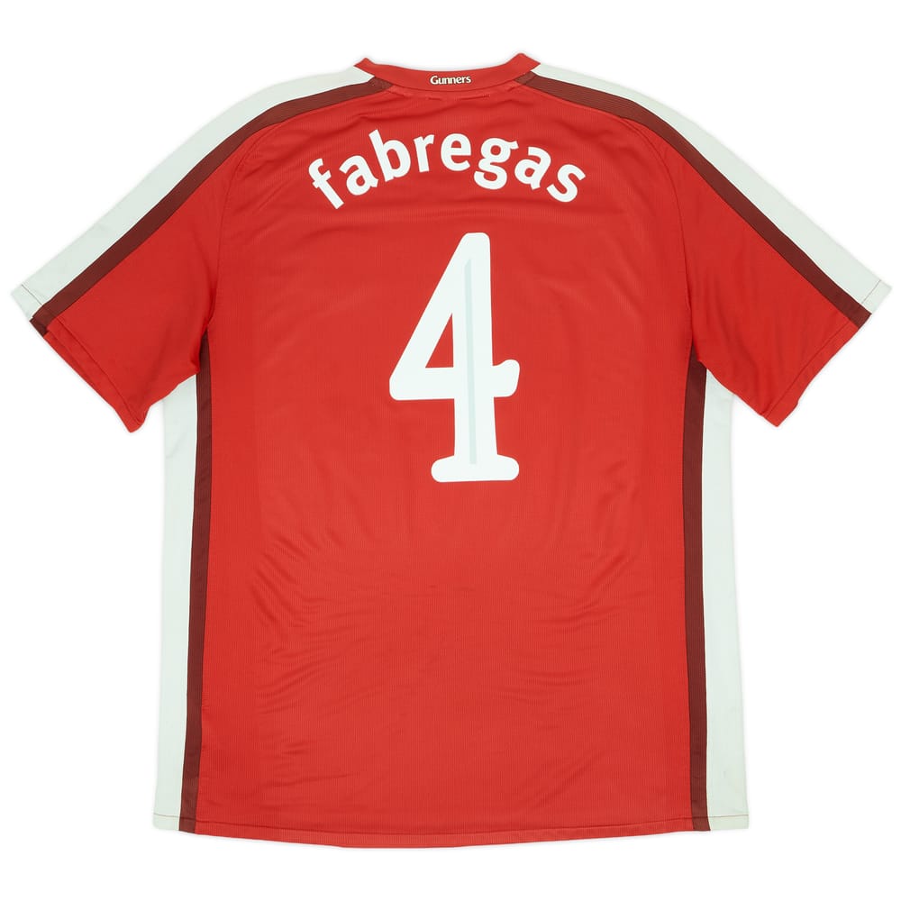 2008-10 Arsenal Home Shirt Fabregas #4 - 5/10 - (XL)