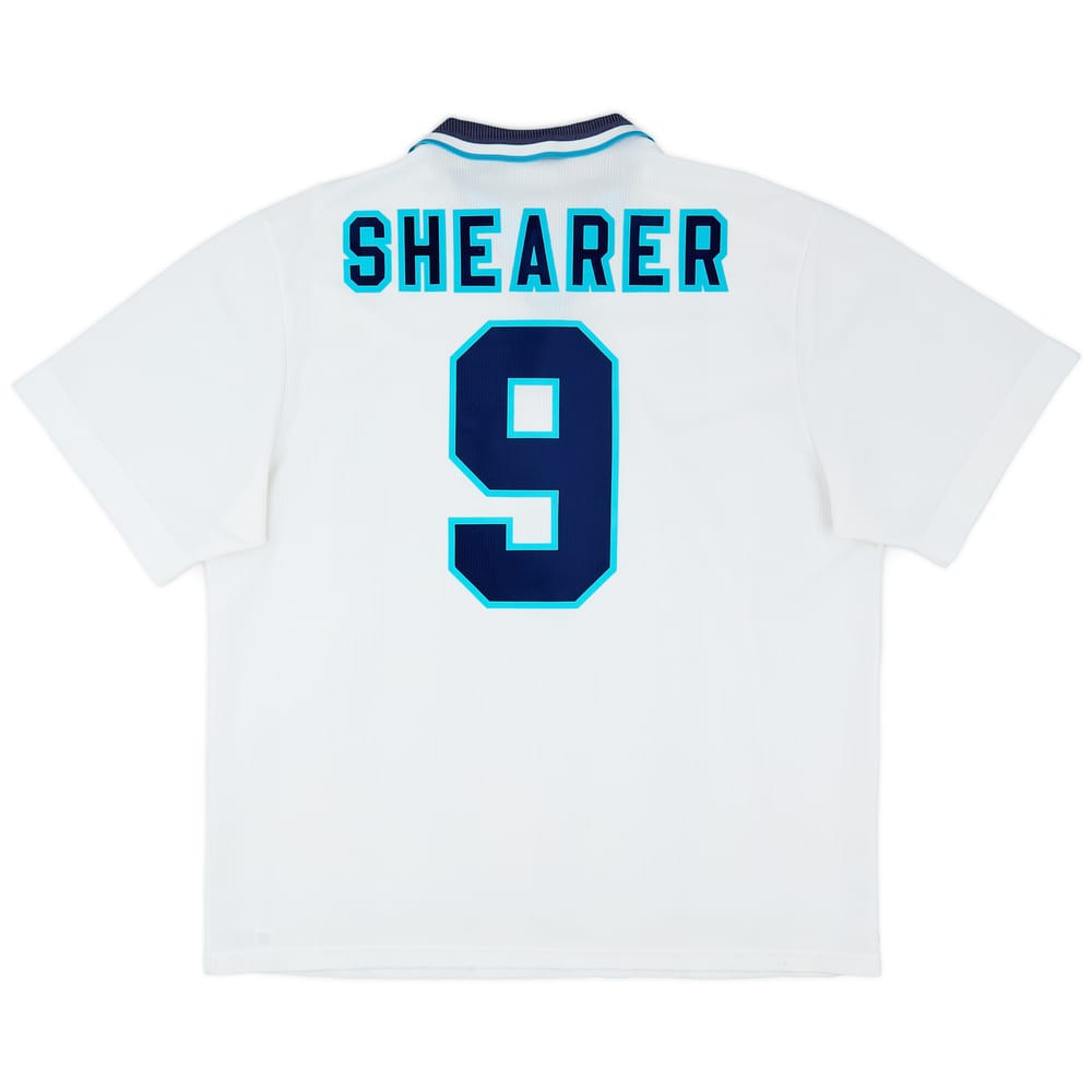 1995-97 England Home Shirt Shearer #9 - 5/10 - (XXL)