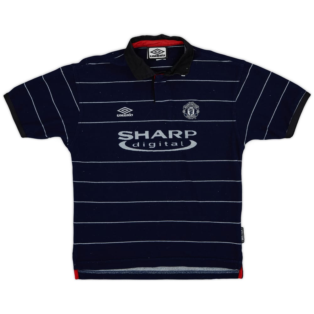 1999-00 Manchester United Away Shirt - 8/10 - (M.Boys)