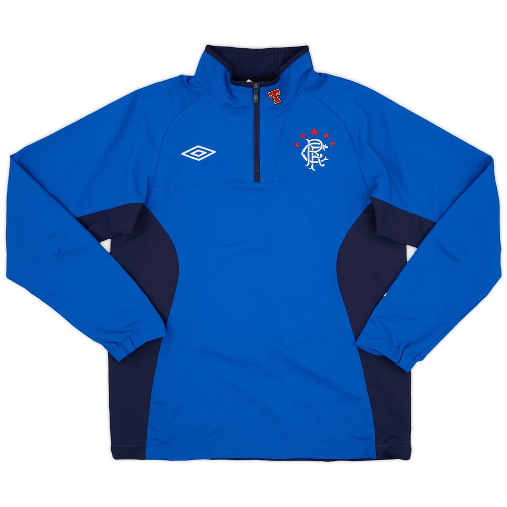 2010-11 Rangers Umbro 1/4 Zip Drill Top - 8/10 - (M)