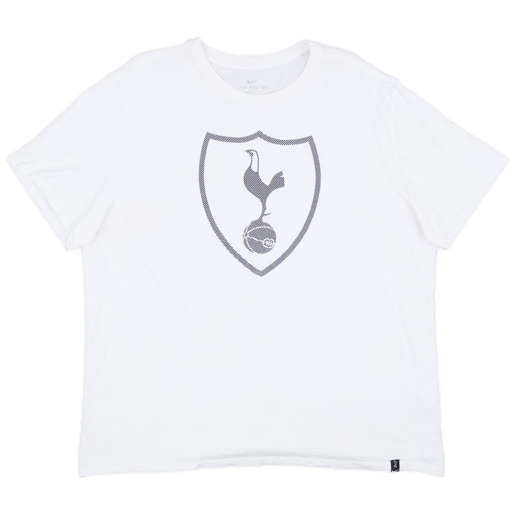 2017-18 Tottenham Nike Cotton Tee - 8/10 - (XXL)