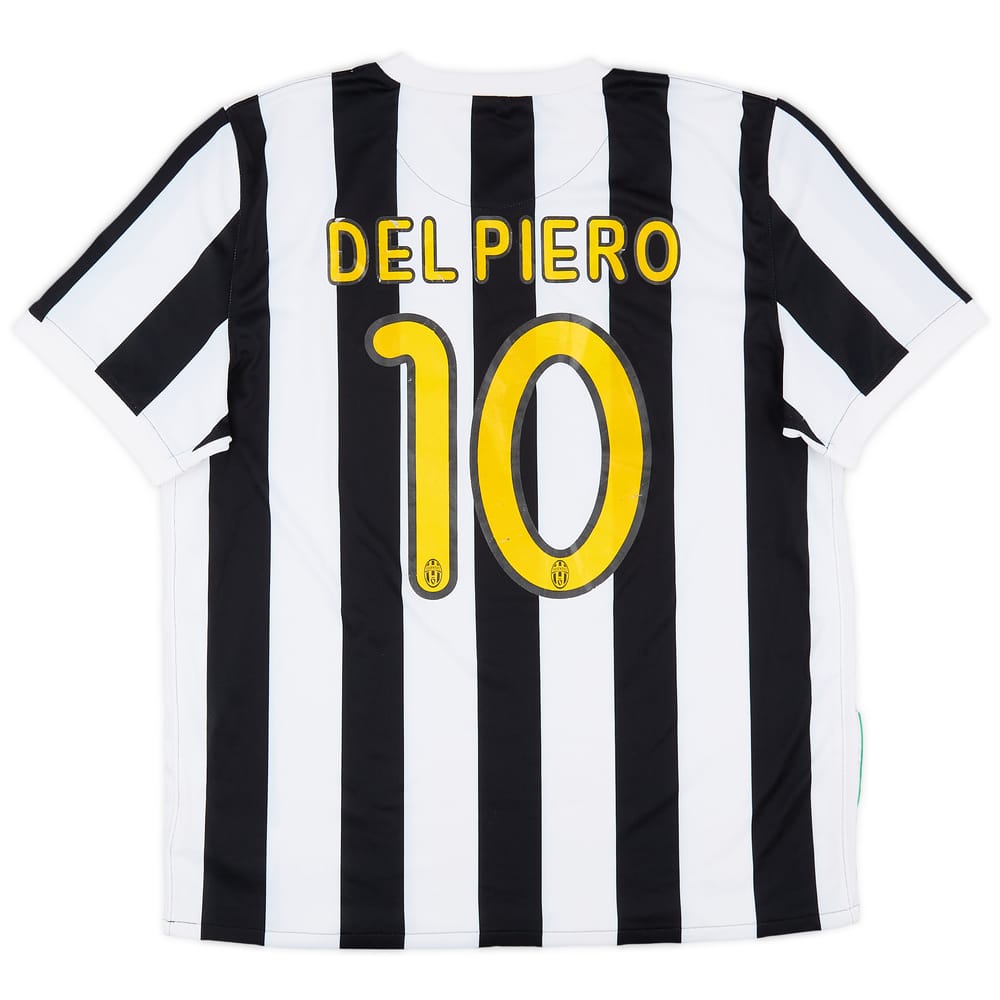 2009-10 Juventus Home Shirt Del Piero #10 - 5/10 - (XL)