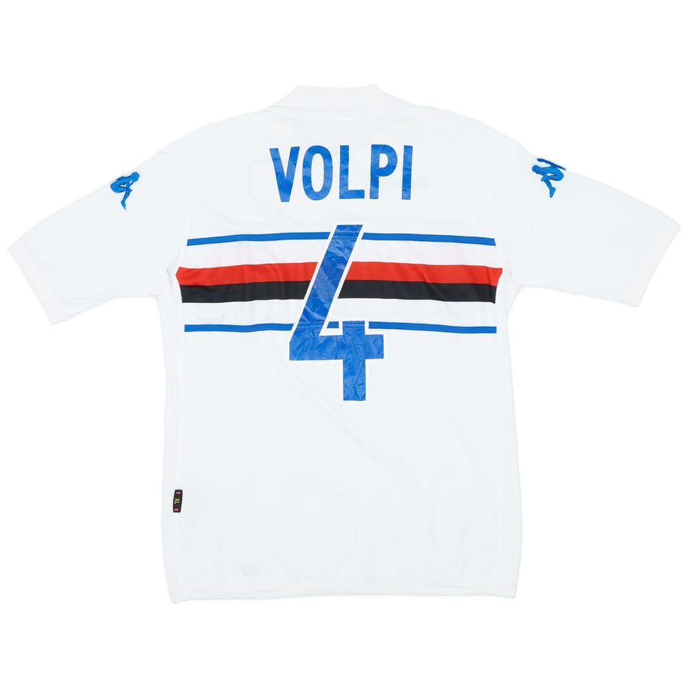 2004-05 Sampdoria Away Shirt Volpi #4 - 7/10 - (XL)