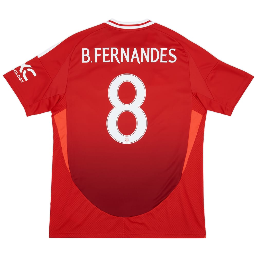 2024-25 Manchester United Home Shirt B.Fernandes #8