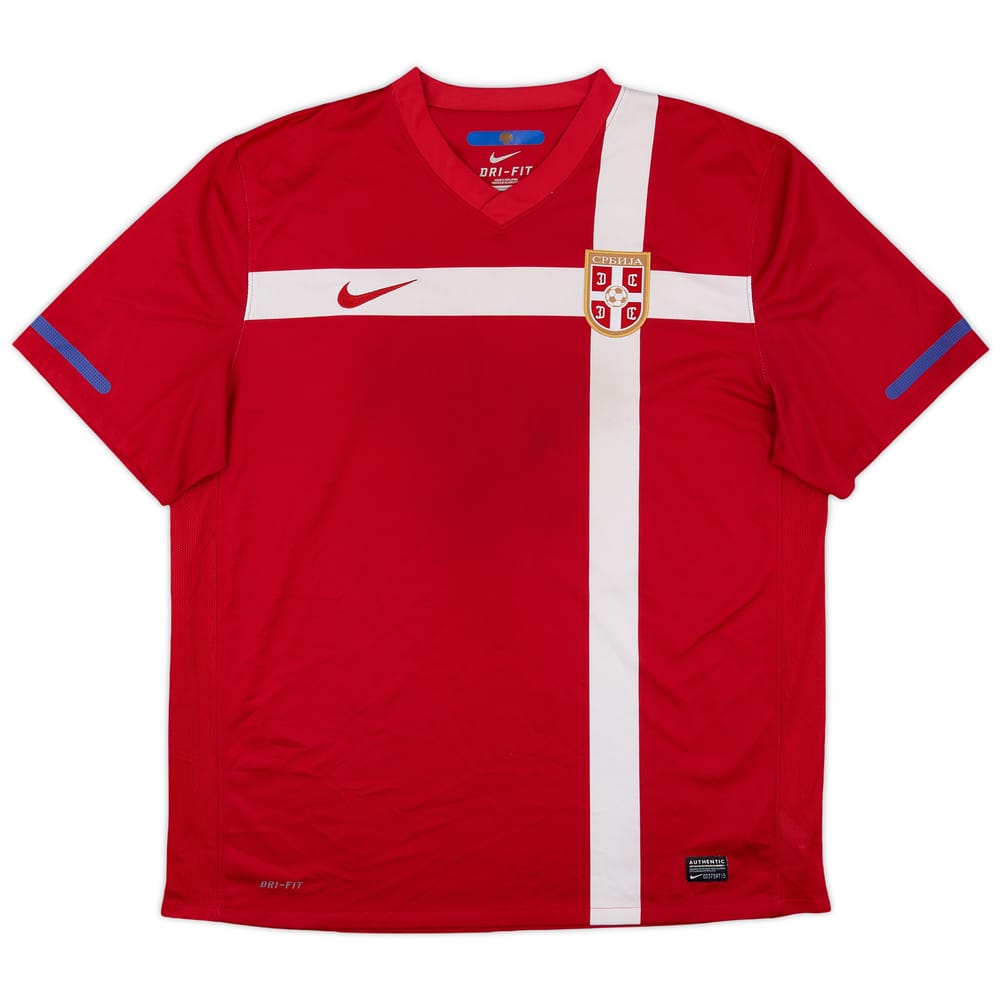 2010-11 Serbia Home Shirt - 9/10 - (XL)