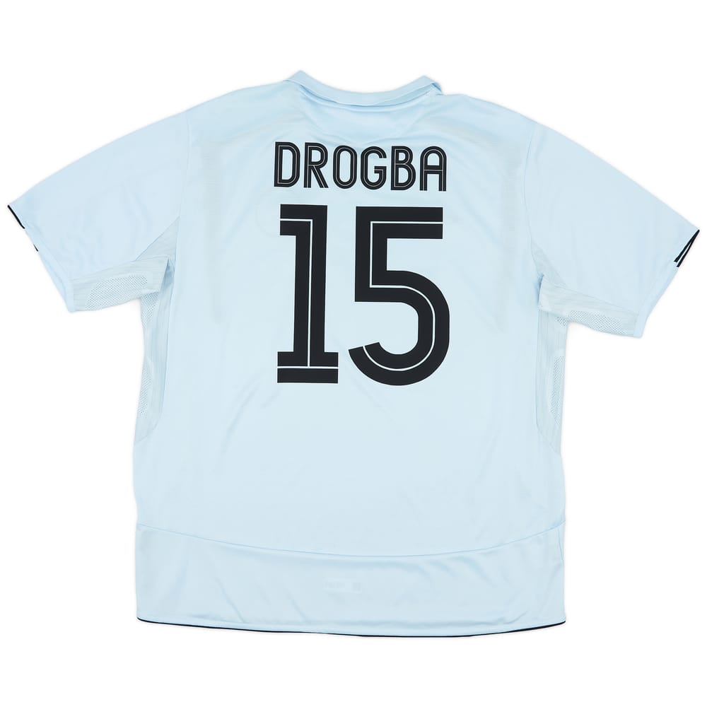 2005-06 Chelsea Away Shirt Drogba #15 - 9/10 - (XXL)