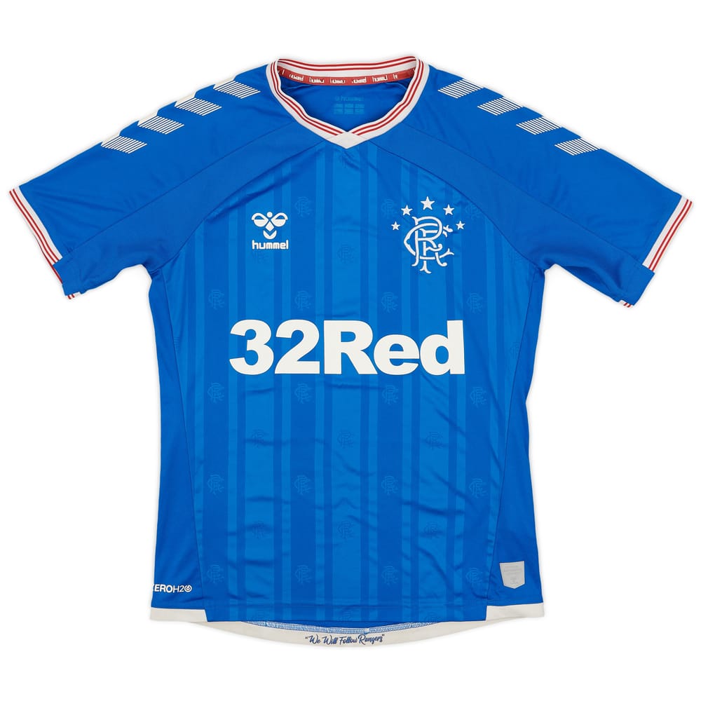 2019-20 Rangers Home Shirt - 8/10 - (S)