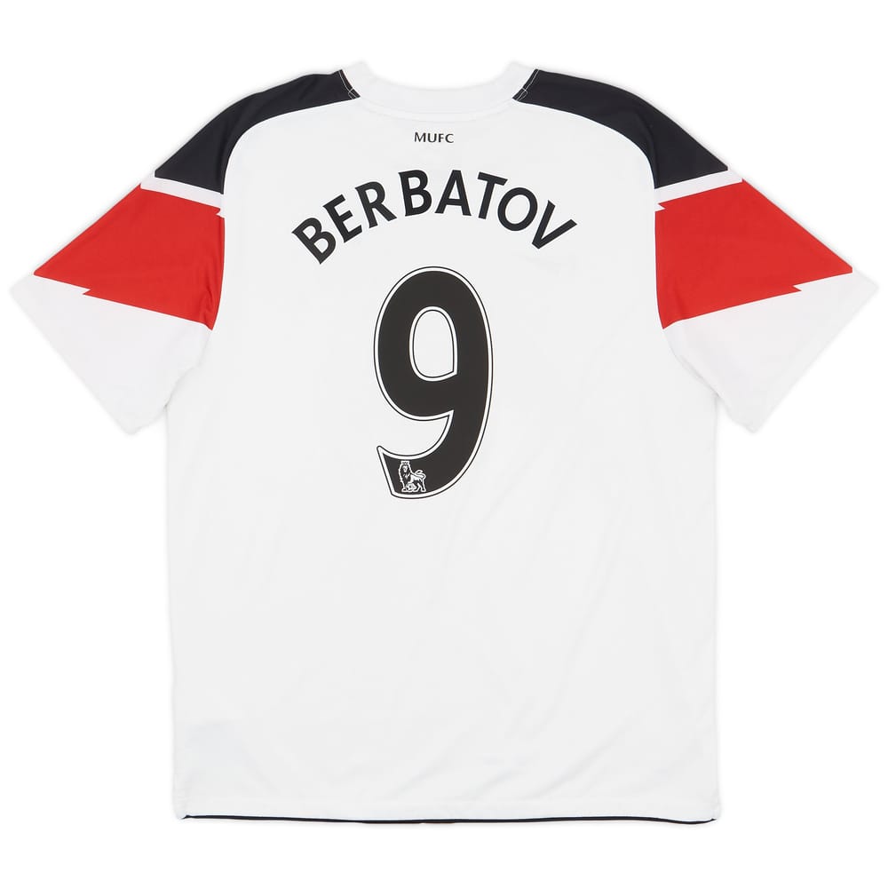 2010-12 Manchester United Away Shirt Berbatov #9 - 6/10 - (L)