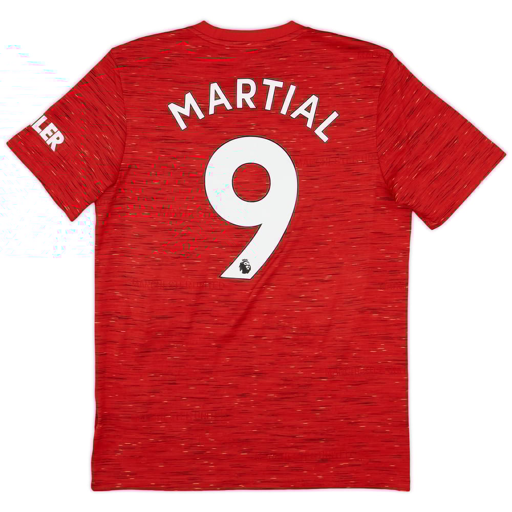 2020-21 Manchester United Home Shirt Martial #9 - 9/10 - (M)