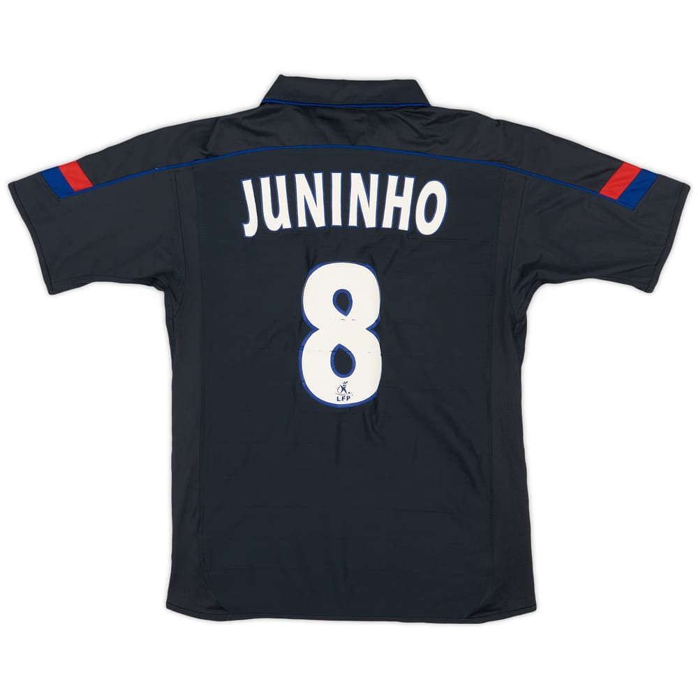 2003-04 Lyon Away Shirt Juninho #8 - 4/10 - (XL.Boys)