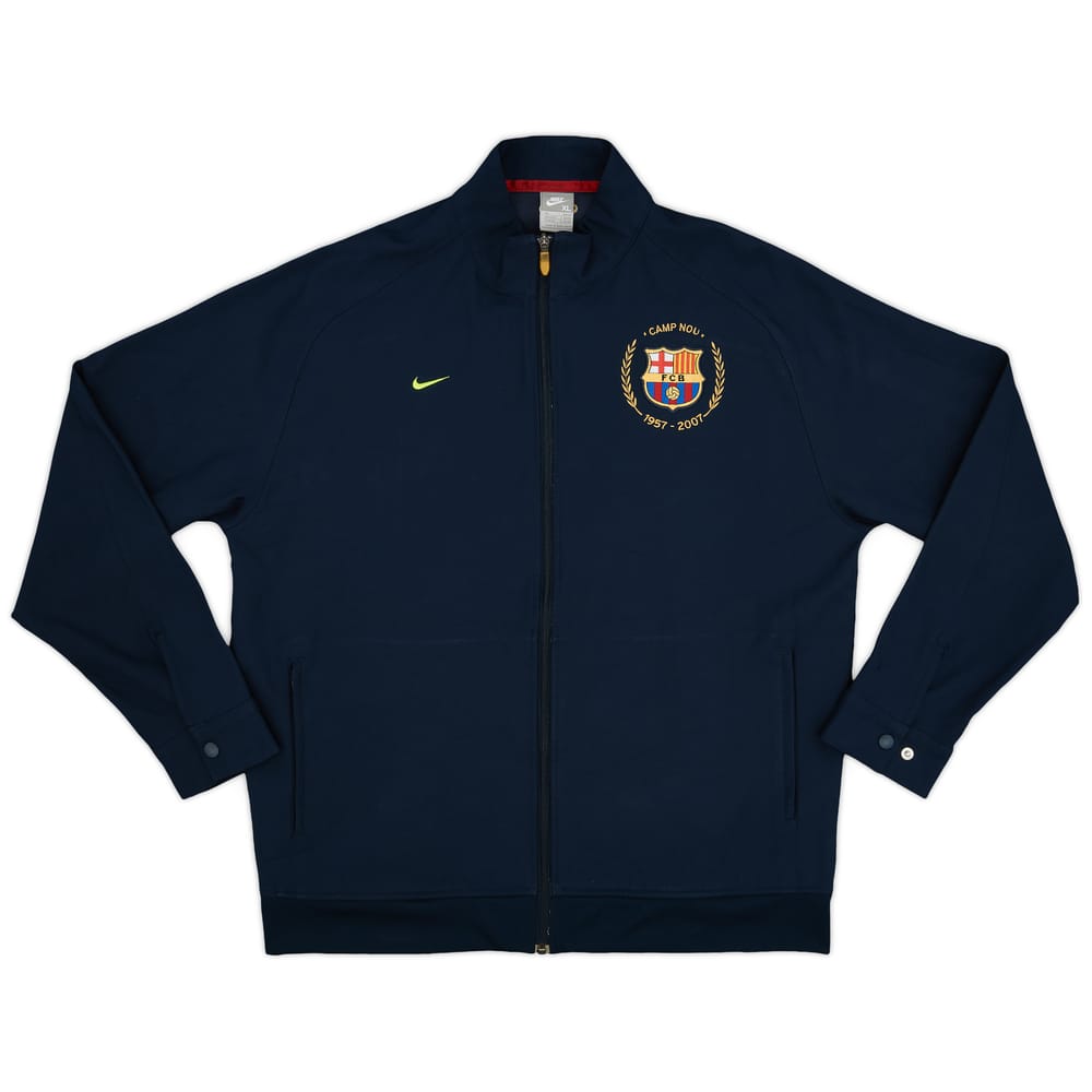 2007-08 Barcelona Nike Track Jacket - 8/10 - (XL)