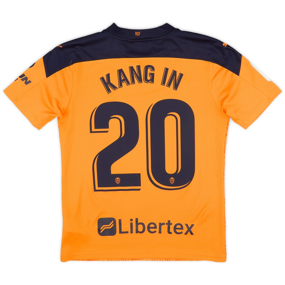 2020-21 Valencia Away Shirt Kang In #20 - 10/10 - (S)