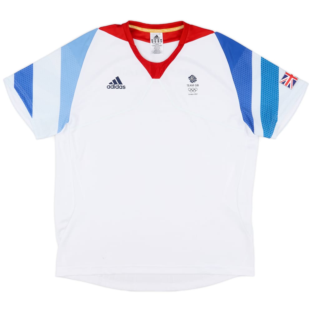 2012 Team GB Olympic adidas Training Shirt - 7/10 - (L)