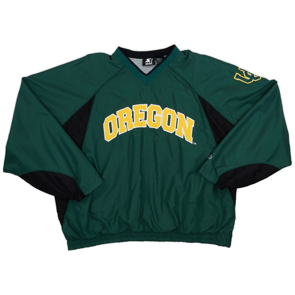 1990s Oregon Ducks Starter Pullover Windbreaker Jacket - 6/10 - (XXL)