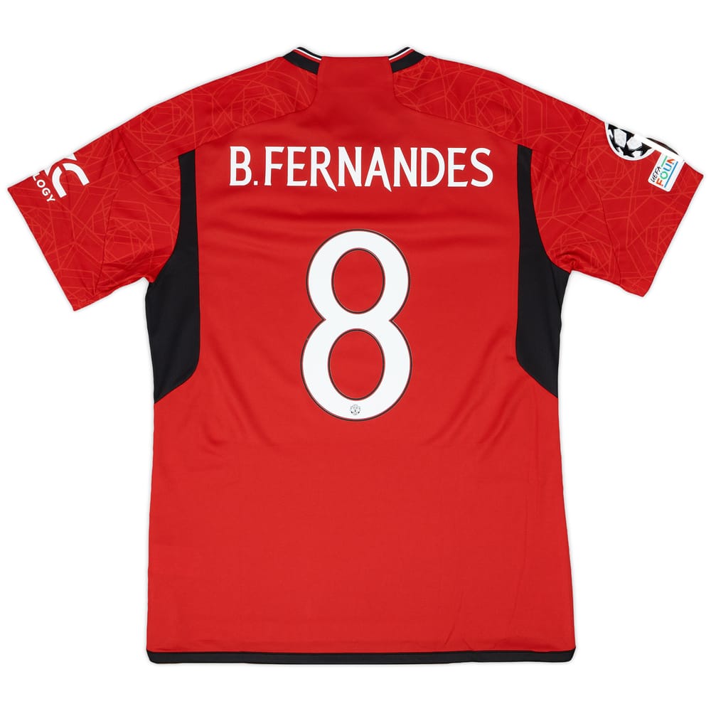 2023-24 Manchester United Home Shirt B. Fernandes #8 (L)