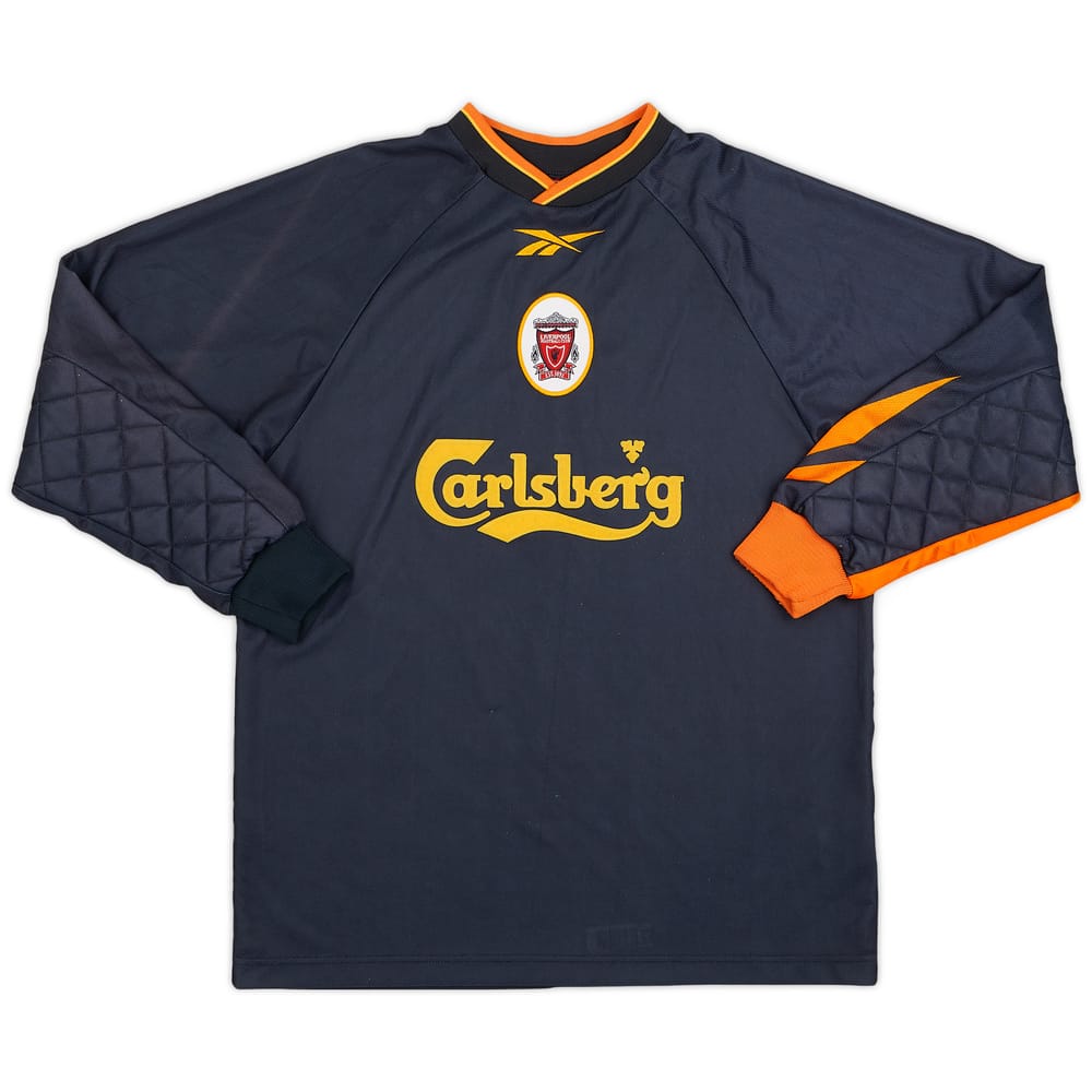 1998-99 Liverpool GK Shirt - 9/10 - (S)