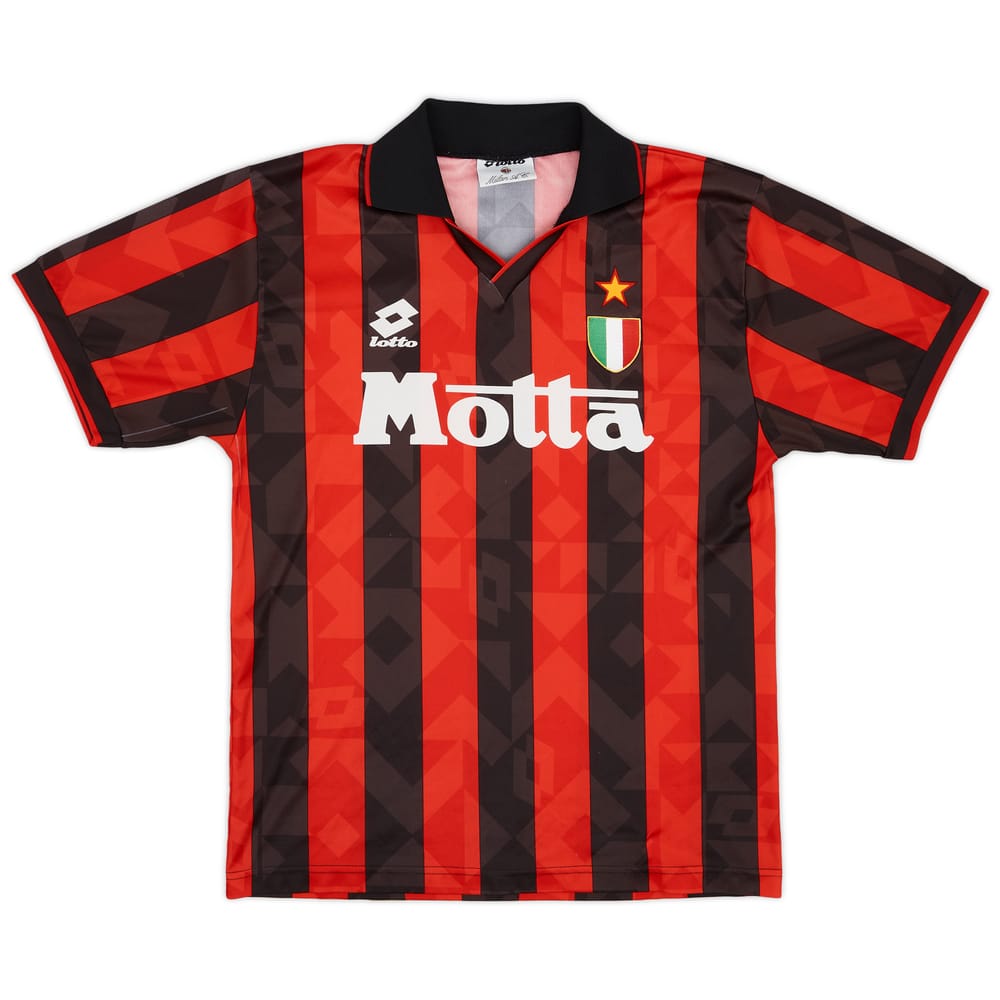 1993-94 AC Milan Home Shirt - 8/10 - (M)
