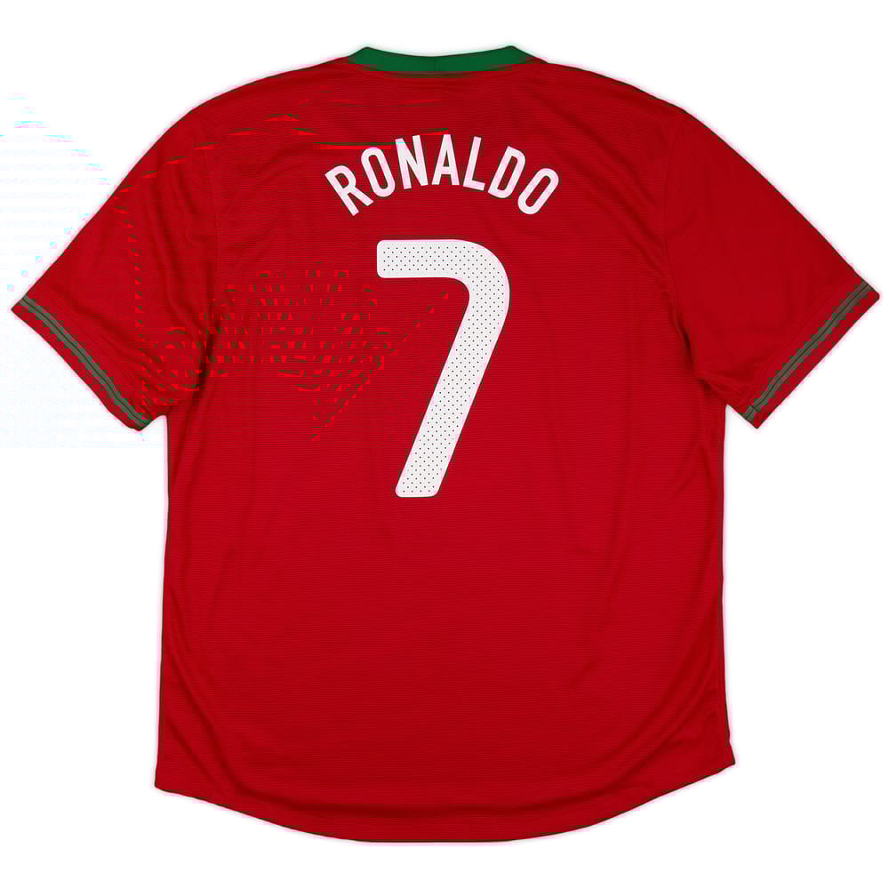 2012-13 Portugal Home Shirt Ronaldo #7 (XL)