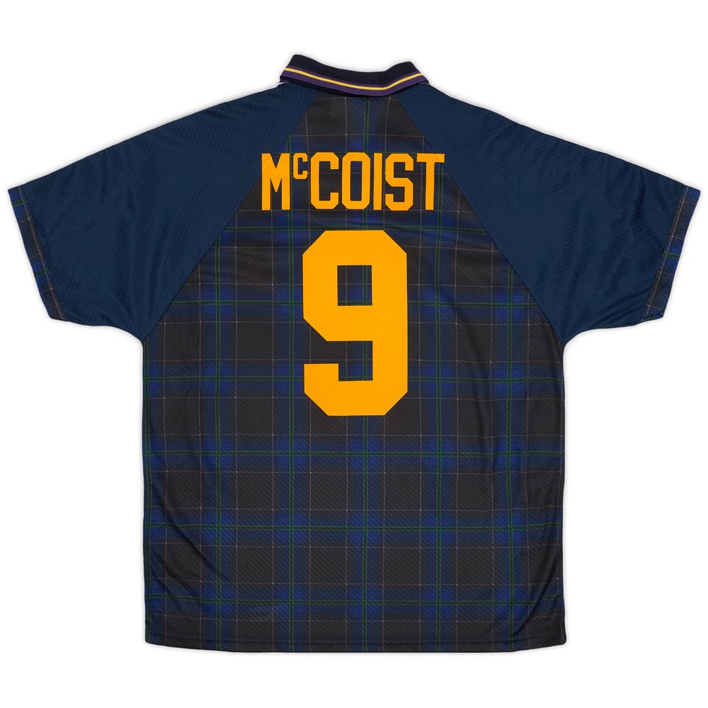 1994-96 Scotland Home Shirt McCoist #9 - 8/10 - (XL)