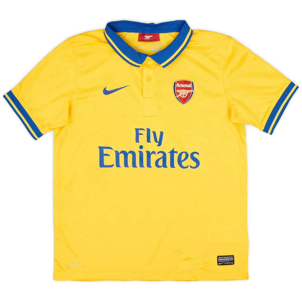 2013-14 Arsenal Away Shirt - 7/10 - (L.Boys)