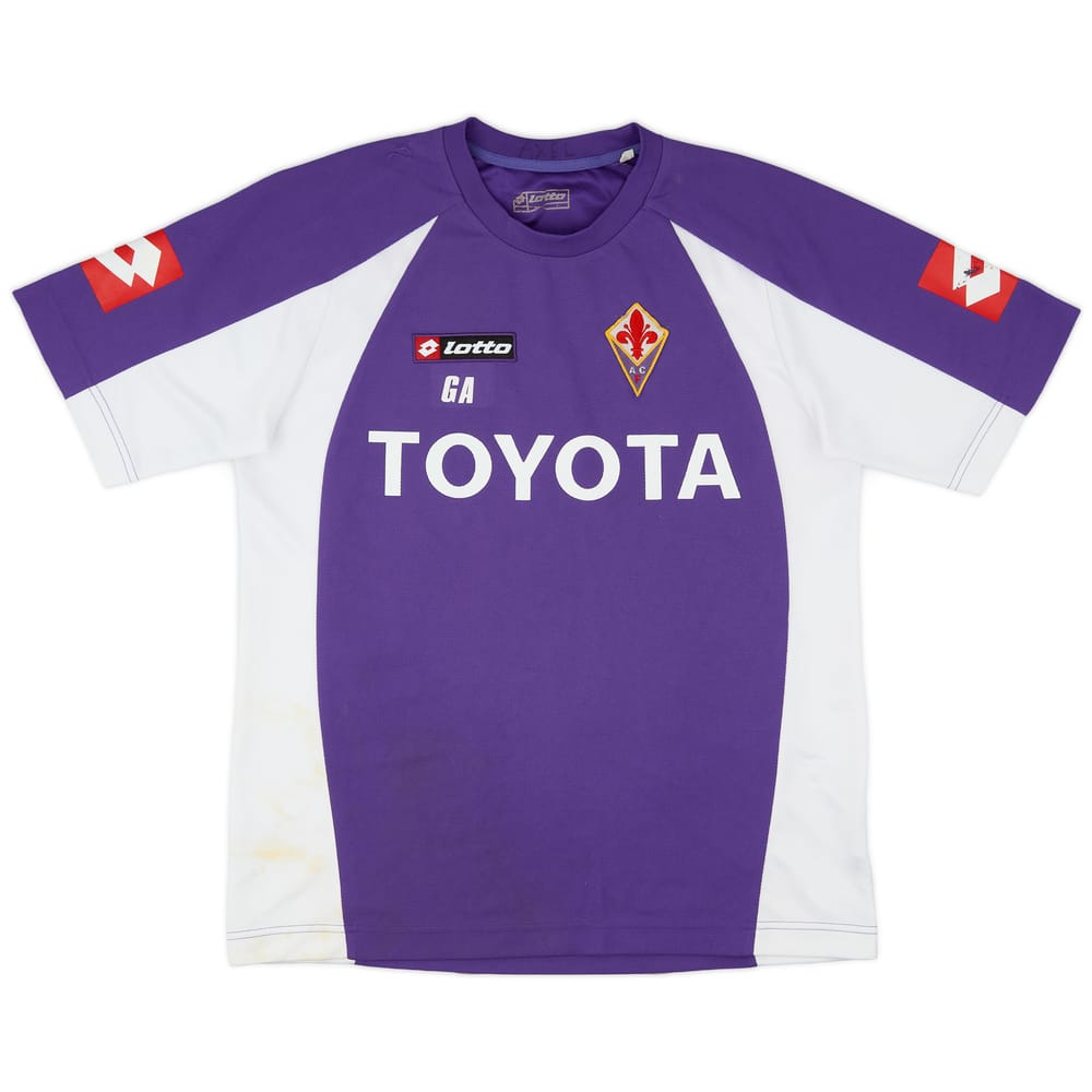 2008-09 Fiorentina Lotto Staff Issue Training Shirt GA - 7/10 - (L)