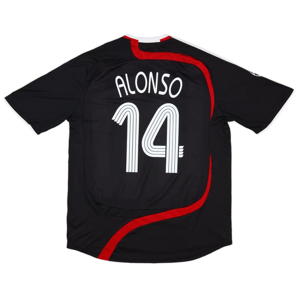 2007-08 Liverpool Third Shirt Alonso #14 - 9/10 - (XL)
