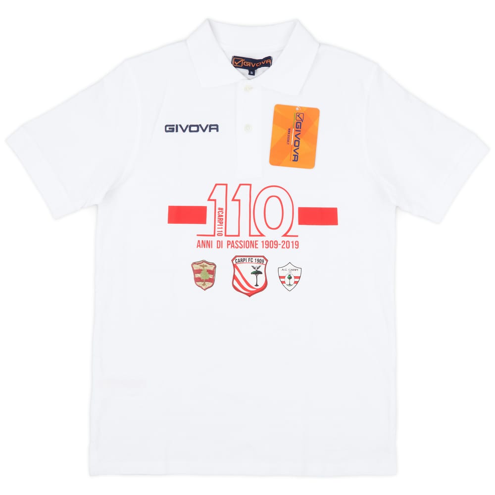 2019-20 Carpi Givova Anniversary Polo Shirt (S)