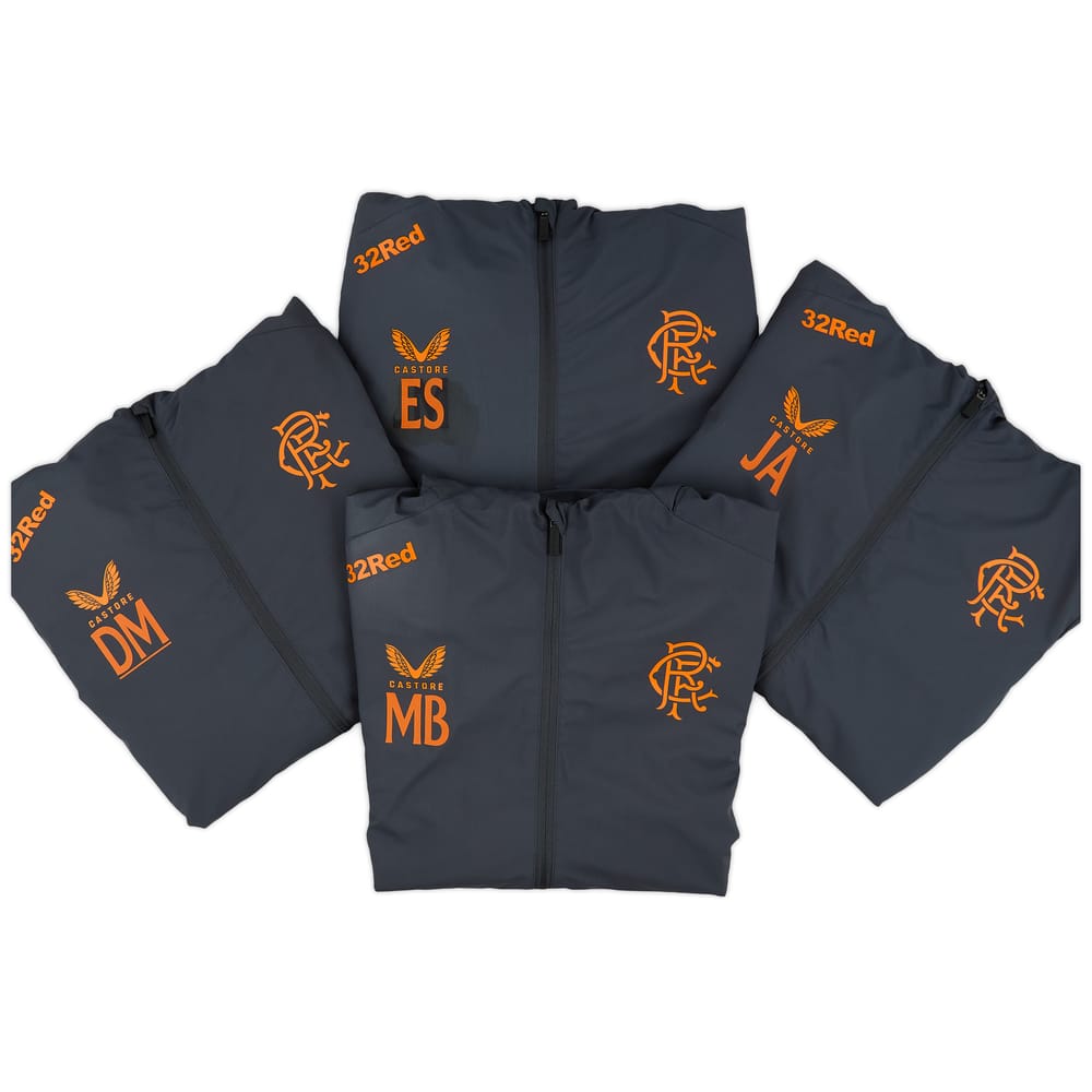 2023-24 Rangers Staff Issue Rain Jacket # - 7/10 - (XL)