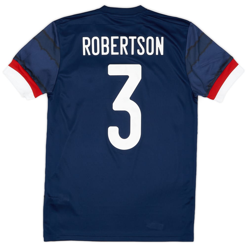 2020-22 Scotland Home Shirt Robertson #3 - 9/10 - (S)