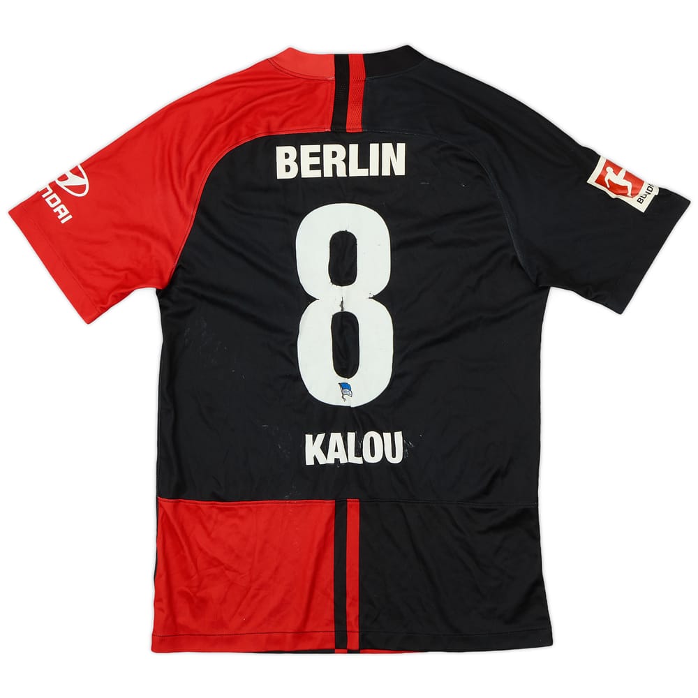2019-20 Hertha Berlin Away Shirt Kalou #8 - 4/10 - (S)