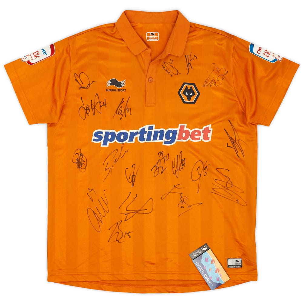 2012-13 Wolves Signed Home Shirt (L)