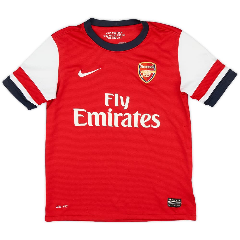 2012-14 Arsenal Home Shirt - 6/10 - (M.Boys)
