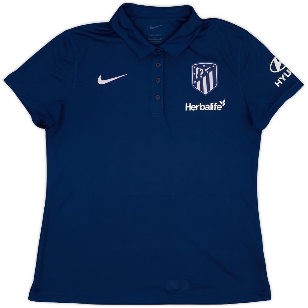 2022-23 Atletico Madrid Nike Polo Shirt - 7/10 - (Women&#039;s M)