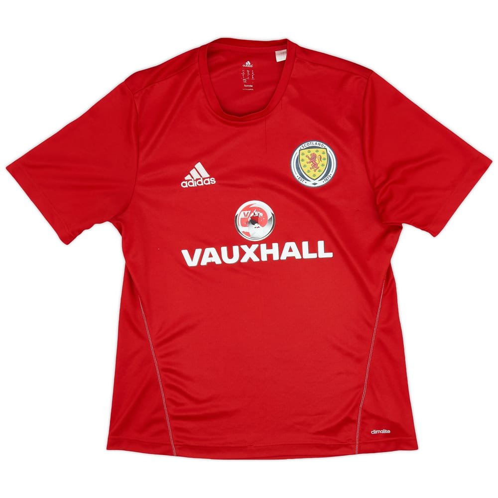 2015-16 Scotland adidas Training Shirt - 4/10 - (M)