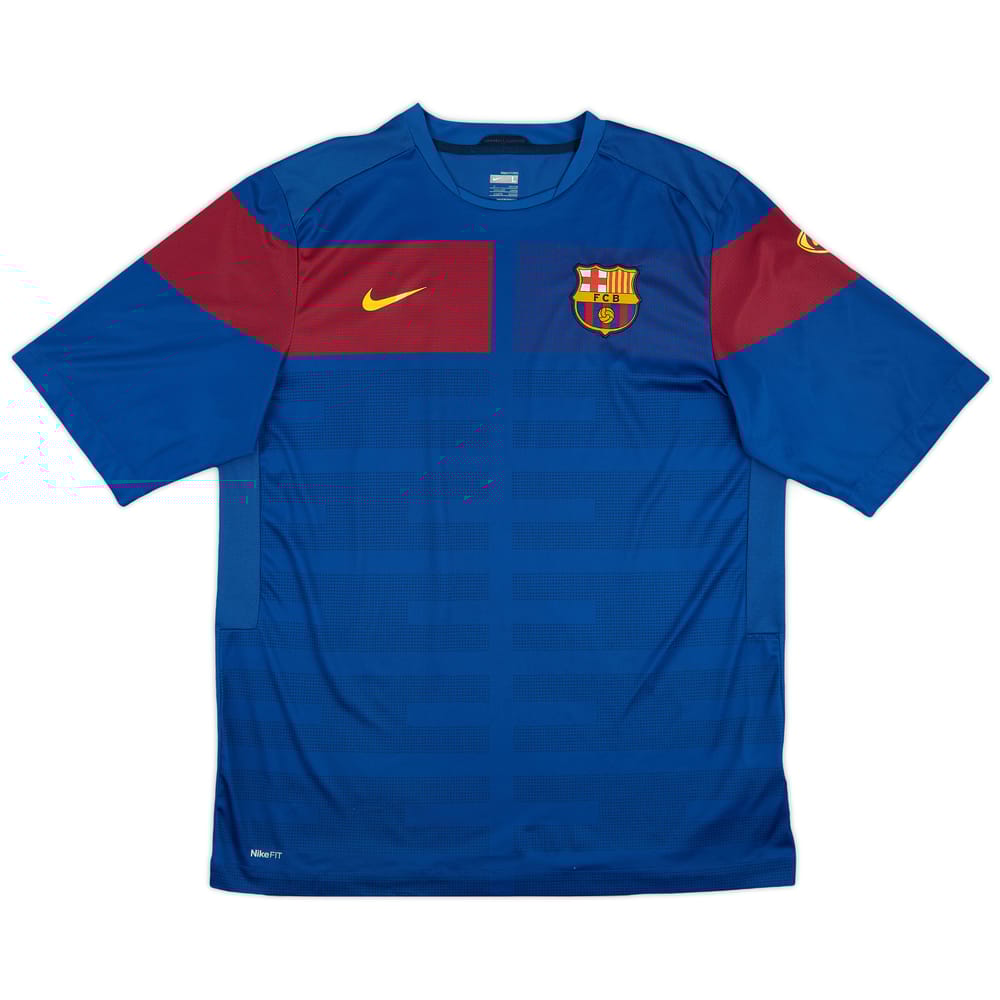 2009-10 Barcelona Nike Training Shirt - 7/10 - (L)