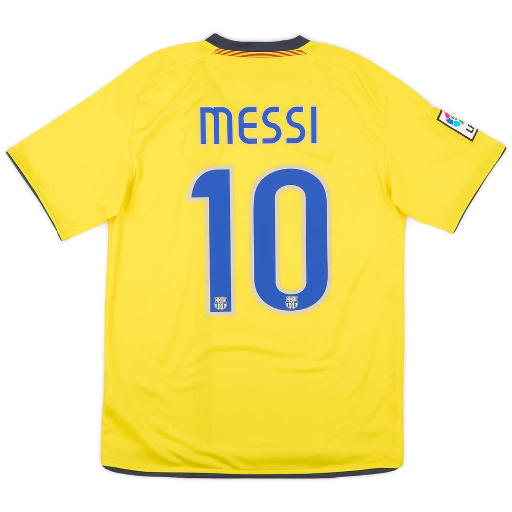 2008-10 Barcelona Away Shirt Messi #10 - 9/10 - (S)