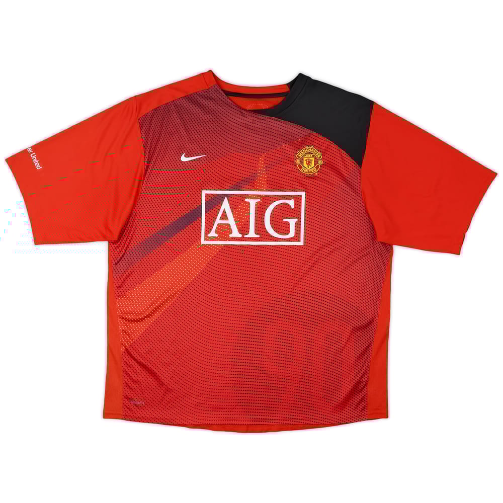 2008-09 Manchester United Nike Training Shirt - 10/10 - (XL)