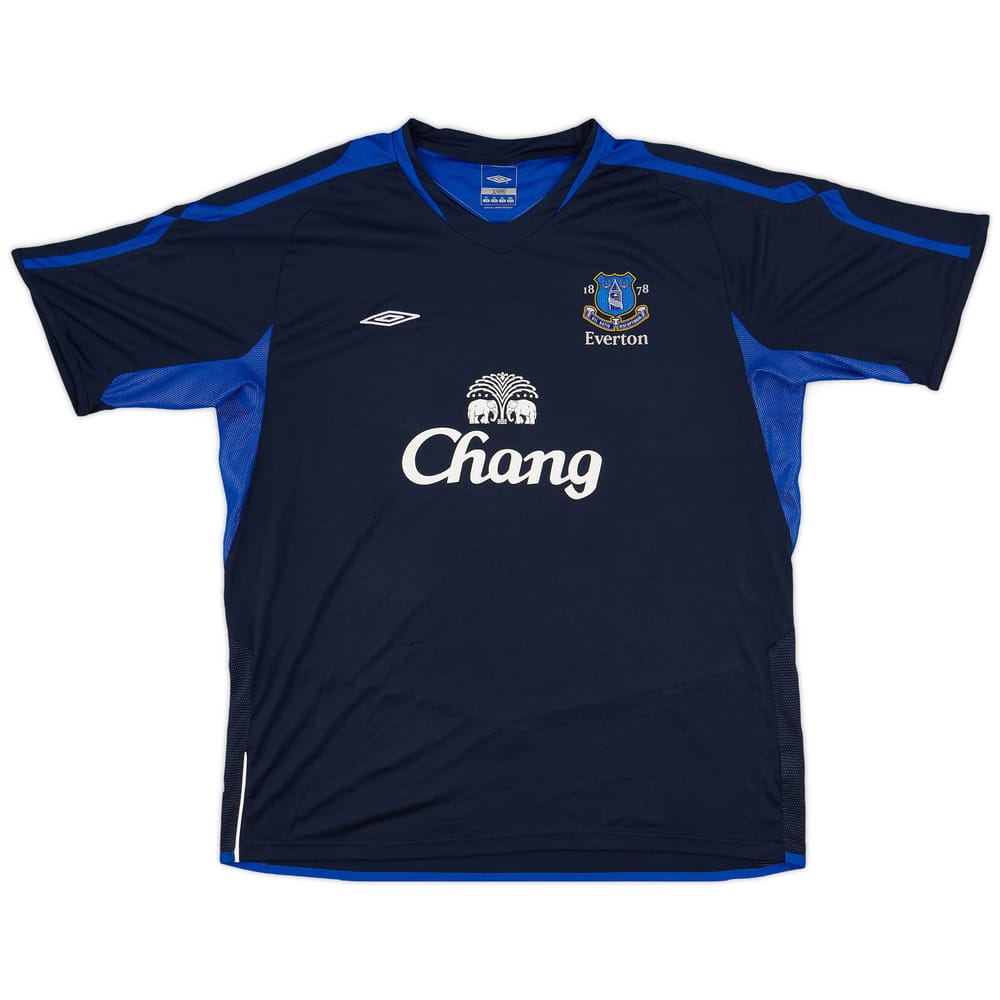 2005-06 Everton Umbro Training Shirt - 8/10 - (XL)