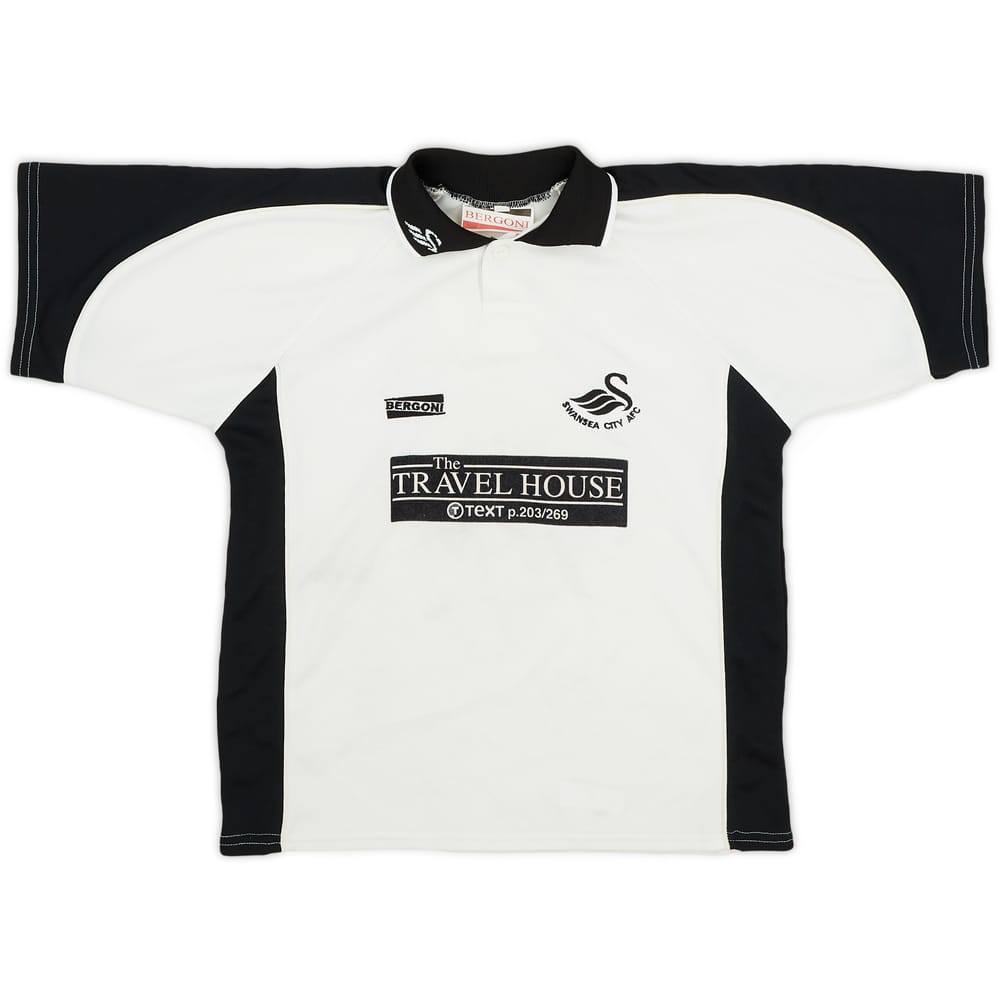 2003-04 Swansea City Home Shirt - 6/10 - (L.Boys)