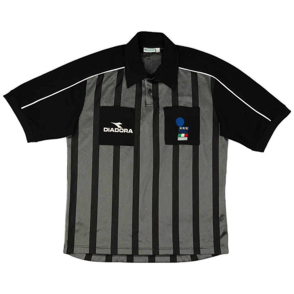 1990s Italy FIGC Diadora Referee Shirt - 7/10 - (L)